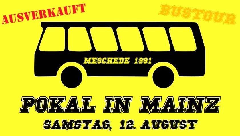 Bustour zum Pokalspiel in Mainz (ausverkauft)
