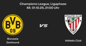Athletic Bilbao (H) – 2. CL-Spieltag, 01.10.25