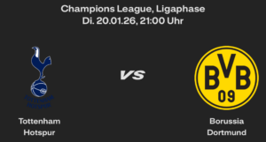 Tottenham Hotspur (A) – 7. CL-Spieltag, 20.01.26