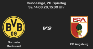 FC Augsburg (H) – 26. Spieltag, 14.03.26