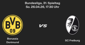 SC Freiburg (H) – 31. Spieltag, 26.4.26