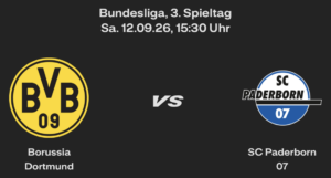 SC Paderborn (H) – 3. Spieltag, 12.09.26