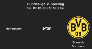 Hoffenheim (A) – 2. Spieltag, 05.09.26