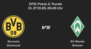 SV Werder Bremen (H) – 2. Pokalrunde, 27.10.26