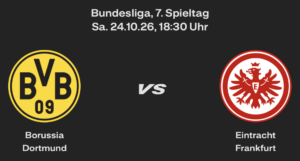 SG Eintracht Frankfurt (H) – 7. Spieltag, 24.10.26