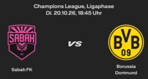 Sabah FK (A) – 3. CL-Spieltag, 20.10.26